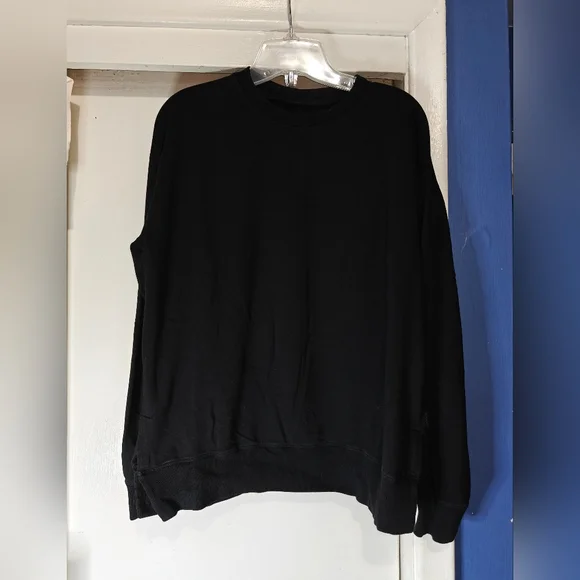 BOODY Black Crewneck Sweatshirt Sz. Medium - Picture 2 of 6